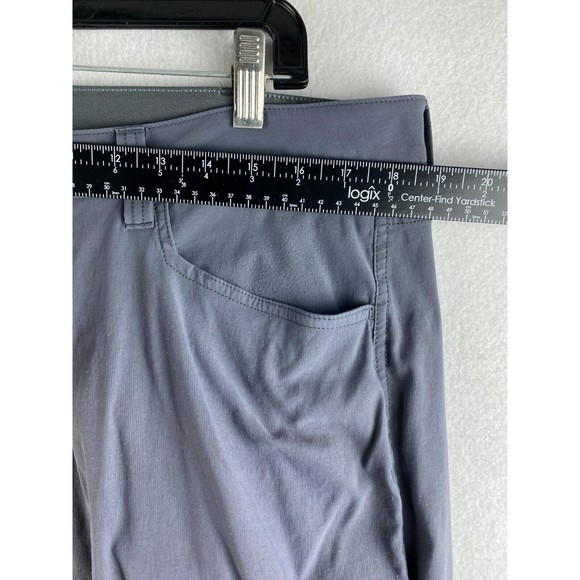 Eddie Bauer Hiking Pants Mens 36 Gray Moisture Wick Breathable Nylon Outdoor - Picture 4 of 16
